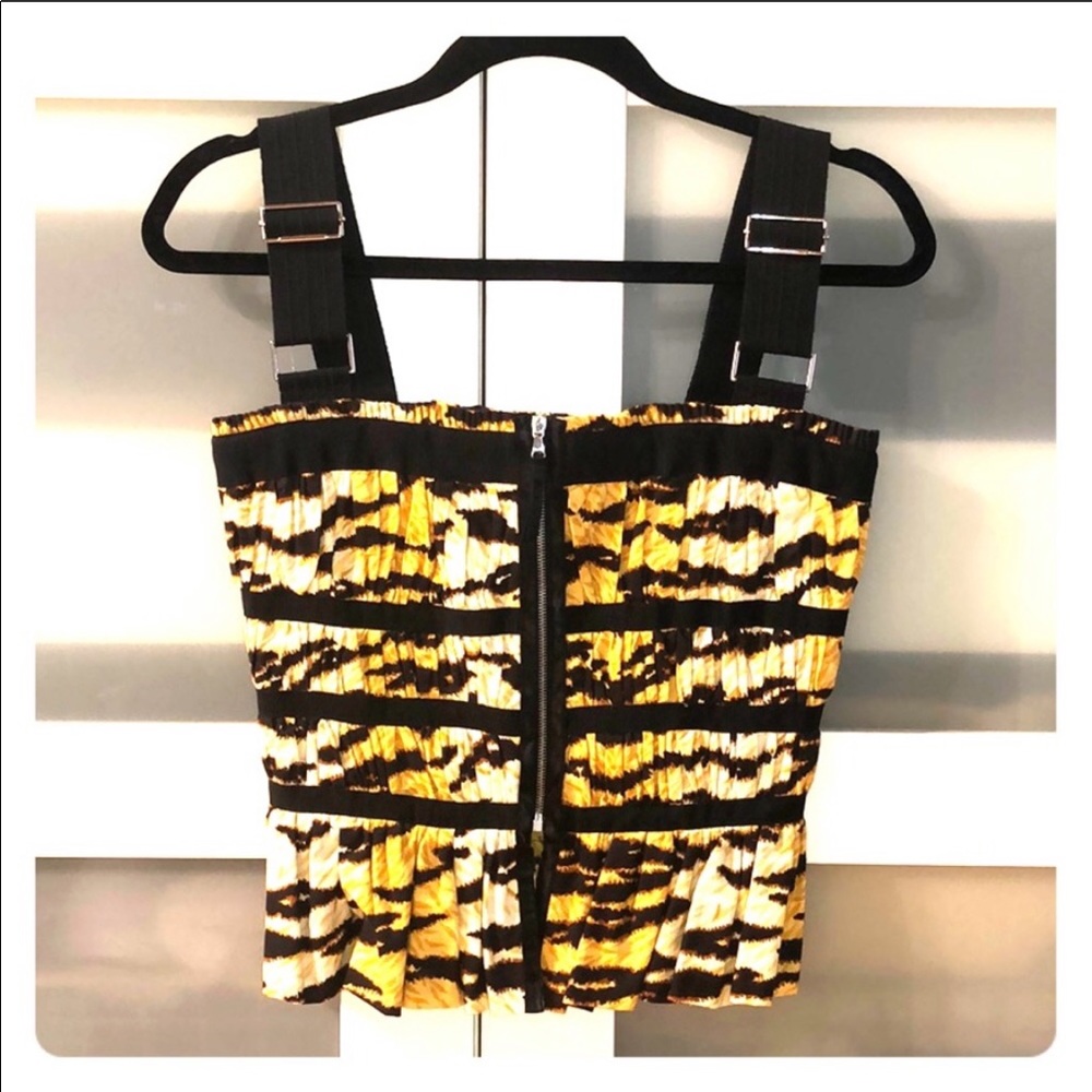 D&G Dolce & Gabbana tiger print top